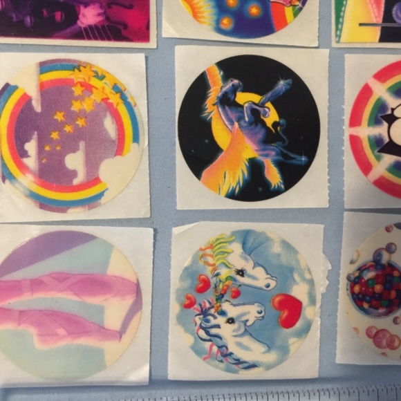 9 Lisa Frank stickers never used from the 1980s - Picture 5 of 5